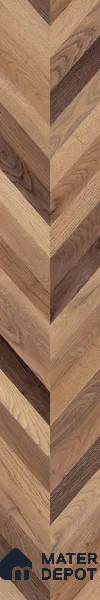 Wooden Look Floor Tile TL 10890 B Axilam Wood Brown 4 ft x 8 inc Matte Finish Vitrified Tile - 9 mm | 5 Random Design | Suitable For Living Room, Bedroom & Dining Area | 2-3 mm Spacer is Mandatory