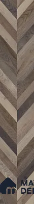 Wooden Look Floor Tile TL 10890 D Axilam Wood Choco 4 ft x 8 inc Matte Finish Vitrified Tile - 9 mm | 5 Random Design | Suitable For Living Room, Bedroom & Dining Area | 2-3 mm Spacer is Mandatory