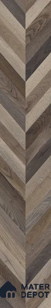 Wooden Look Floor Tile TL 10890 D Axilam Wood Choco 4 ft x 8 inc Matte Finish Vitrified Tile - 9 mm | 5 Random Design | Suitable For Living Room, Bedroom & Dining Area | 2-3 mm Spacer is Mandatory