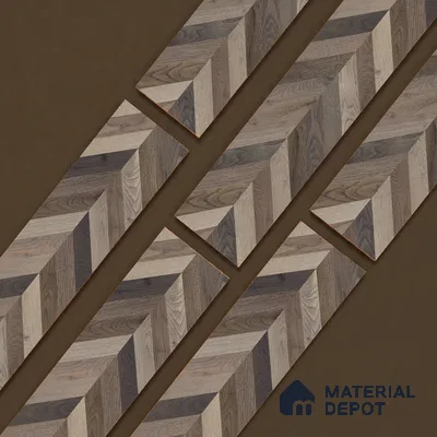 Wooden Look Floor Tile TL 10890 D Axilam Wood Choco 4 ft x 8 inc Matte Finish Vitrified Tile - 9 mm | 5 Random Design | Suitable For Living Room, Bedroom & Dining Area | 2-3 mm Spacer is Mandatory