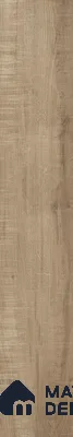 Wooden Look Floor Tile TL 10892 B Elango Wood Brown 4 ft x 8 inc Matte Finish Vitrified Tile - 9 mm | 7 Random Design | Suitable For Living Room, Bedroom & Dining Area | 2-3 mm Spacer is Mandatory