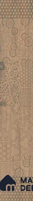 Wooden Look Floor Tile TL 10894 B Skewed Wood Natural Decor 4 ft x 8 inc Matte Finish Vitrified Tile - 9 mm | 4 Random Design | Suitable For Living Room, Bedroom & Dining Area | 2-3 mm Spacer is Mandatory