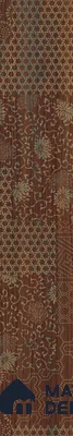 Wooden Look Floor Tile TL 10894 D Skewed Wood Wenge Decor 4 ft x 8 inc Matte Finish Vitrified Tile - 9 mm | 4 Random Design | Suitable For Living Room, Bedroom & Dining Area | 2-3 mm Spacer is Mandatory