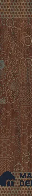 Wooden Look Floor Tile TL 10894 D Skewed Wood Wenge Decor 4 ft x 8 inc Matte Finish Vitrified Tile - 9 mm | 4 Random Design | Suitable For Living Room, Bedroom & Dining Area | 2-3 mm Spacer is Mandatory