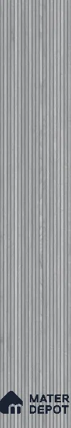 Wooden Look Floor Tile TL 10895 C Striated Wood Silver 4 ft x 8 inc Matte Finish Vitrified Tile - 9 mm | 5 Random Design | Suitable For Living Room, Bedroom & Dining Area | 2-3 mm Spacer is Mandatory