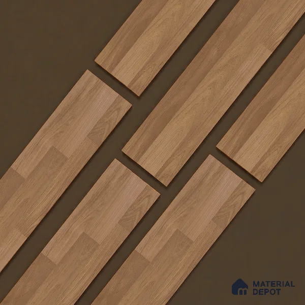 Wooden Look Floor Tile TL 10896 B Entana Wood Natural 4 ft x 8 inc Matte Finish Vitrified Tile - 9 mm | 6 Random Design | Suitable For Living Room, Bedroom & Dining Area | 2-3 mm Spacer is Mandatory