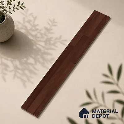 Wooden Look Floor Tile TL 10896 C Entana Wood Wenge 4 ft x 8 inc Matte Finish Vitrified Tile - 9 mm | 6 Random Design | Suitable For Living Room, Bedroom & Dining Area | 2-3 mm Spacer is Mandatory