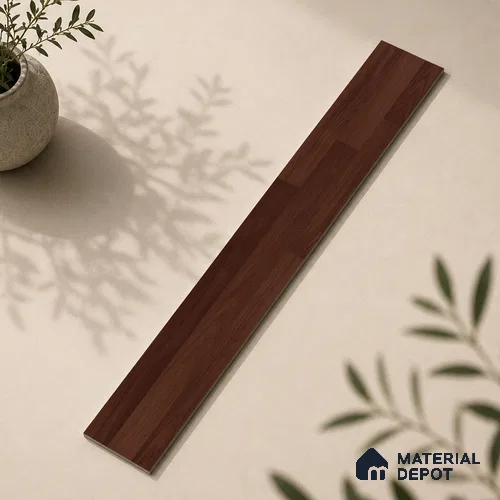 Wooden Look Floor Tile TL 10896 C Entana Wood Wenge 4 ft x 8 inc Matte Finish Vitrified Tile - 9 mm | 6 Random Design | Suitable For Living Room, Bedroom & Dining Area | 2-3 mm Spacer is Mandatory