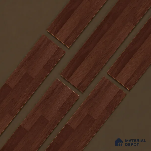Wooden Look Floor Tile TL 10896 C Entana Wood Wenge 4 ft x 8 inc Matte Finish Vitrified Tile - 9 mm | 6 Random Design | Suitable For Living Room, Bedroom & Dining Area | 2-3 mm Spacer is Mandatory