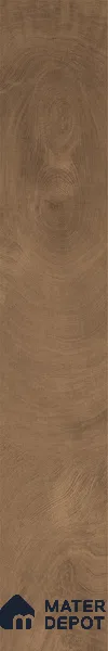 Wooden Look Floor Tile TL 10897 Oxford Cognac 4 ft x 8 inc Matte Finish Vitrified Tile - 9 mm | 6 Random Design | Suitable For Living Room, Bedroom & Dining Area | 2-3 mm Spacer is Mandatory
