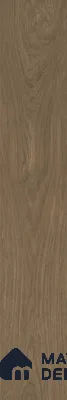 Wooden Look Floor Tile TL 10897 B Oxford Walnut 4 ft x 8 inc Matte Finish Vitrified Tile - 9 mm | 6 Random Design | Suitable For Living Room, Bedroom & Dining Area | 2-3 mm Spacer is Mandatory