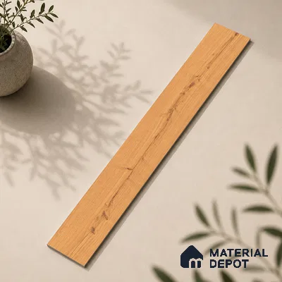 Wooden Look Floor Tile TL 10898 Delaware Roble 4 ft x 8 inc Matte Finish Vitrified Tile - 9 mm | 6 Random Design | Suitable For Living Room, Bedroom & Dining Area | 2-3 mm Spacer is Mandatory (Sample)