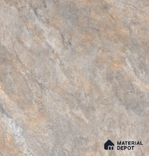 Stone Floor Tile TL 10907 B Autumn Beige 2 ft x 2 ft Matte Finish Anti Skid Vitrified Tile - 12 mm | 20 Random Design | Suitable for Balcony, Terrace & Coutyard