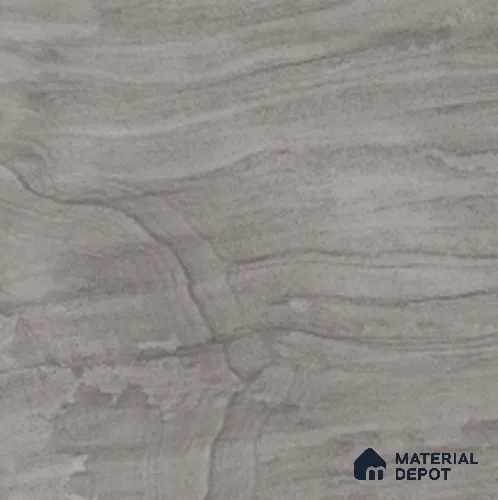 Stone Floor Tile TL 10908 B Ancient Grey 2 ft x 2 ft Matte Finish Anti Skid Vitrified Tile - 12 mm | 16 Random Design | Suitable for Balcony, Terrace & Coutyard
