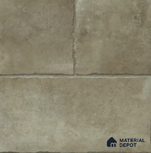 Stone Floor Tile TL 10909 B Terracota Olive Rock 2 ft x 2 ft Matte Finish Anti Skid Vitrified Tile - 12 mm | 4 Random Design | Suitable for Balcony, Terrace & Coutyard