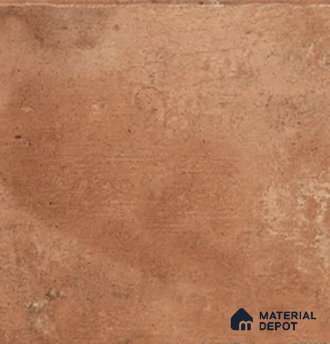 Stone Floor Tile TL 10909 C Terracota Red 2 ft x 2 ft Matte Finish Anti Skid Vitrified Tile - 12 mm | 6 Random Design | Suitable for Balcony, Terrace & Coutyard