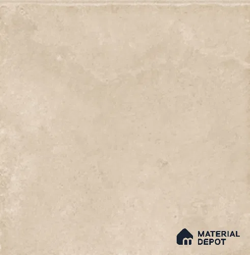 Stone Floor Tile TL 10910 Polite Crema 2 ft x 2 ft Matte Finish Anti Skid Vitrified Tile - 12 mm | 8 Random Design | Suitable for Balcony, Terrace & Coutyard