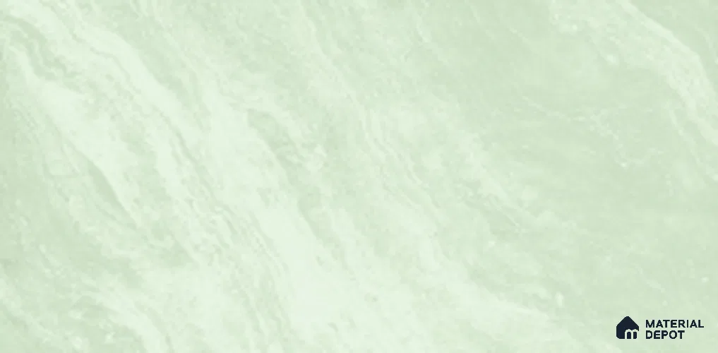 Marble Wall & Floor Tile TL 10915 Green 4 ft x 2 ft Matte Finish Vitrified Tile - 9 mm | 5 Random Designs | Suitable For Living Room, Bedroom, Kitchen