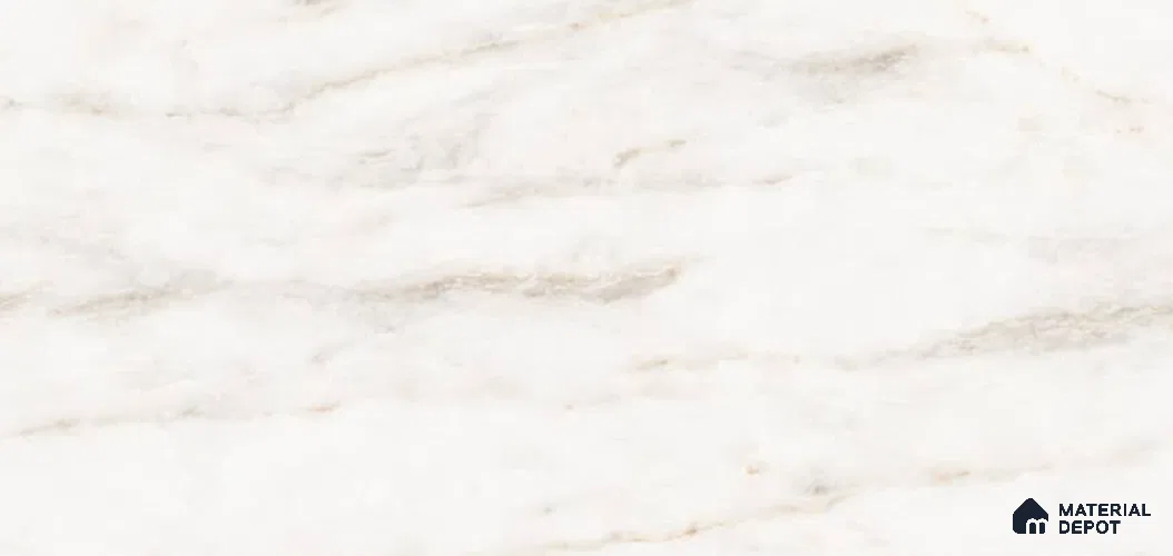 Marble Wall & Floor Tile TL 10940 White 4 ft x 2 ft Satin Finish Vitrified Tile - 9 mm | 6 Random Designs | Suitable For Living Room, Bedroom, Kitchen