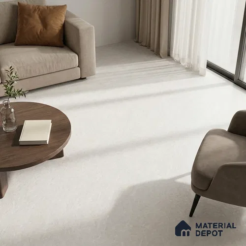 Stone Look Wall & Floor TL 10946 C Cemexa Cream 6 ft x 4 ft Gritty Finish Large Formate Vitrified Tile - 9 mm | 3 Random Design | Suitable For Living Room, Bedroom, Kitchen, Office & Dining | Adhesive and Spacers Must be Used During Installation