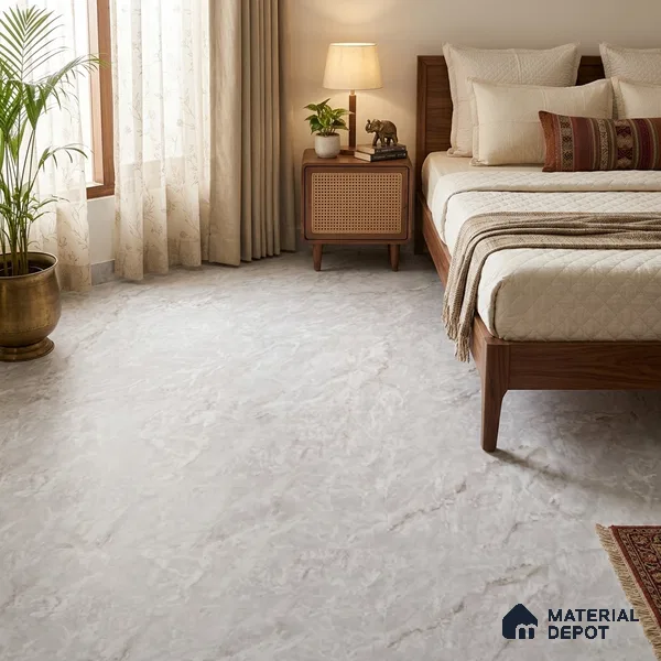 Marble Look Wall & Floor TL 10947 Barattini Claro Glit 6 ft x 4 ft Fusion Carving Matte Finish Large Formate Vitrified Tile - 9 mm | 3 Random Design | Suitable For Living Room, Bedroom, Kitchen, Office & Dining | Adhesive and Spacers Must be Used During Installation