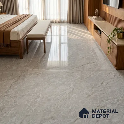 Stone Look Wall & Floor TL 10947 B Barattini Claro 6 ft x 4 ft Infinia Finish Large Format Vitrified Tile - 9 mm | 3 Random Design | Suitable For Living Room, Bedroom, Kitchen, Office & Dining | Adhesive and Spacers Must be Used During Installation