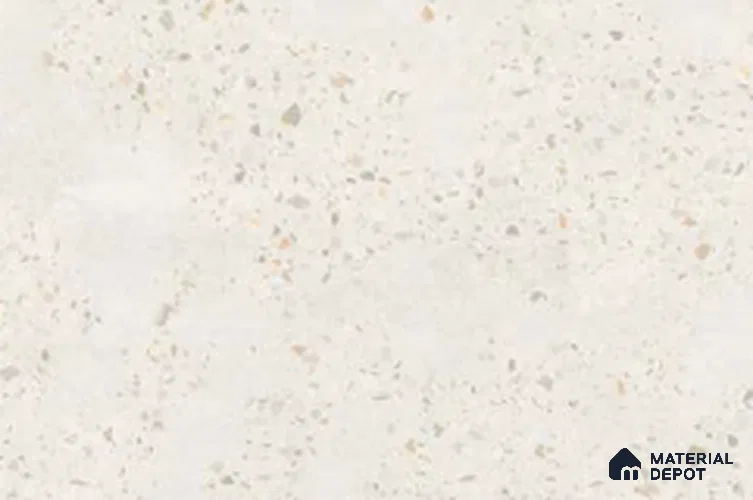 Large Format Terrazzo Wall & Floor TL 10949 Trieste Beige 6 ft x 4 ft Matte Finish Vitrified Tile - 9 mm | 2 Random Design | Suitable For Living Room, Bedroom, Office & Dining | Adhesive and Spacers Must be Used During Installation