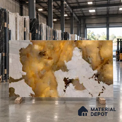 Marble Look Wall & Floor TL 10951 Cosmolight 6 ft x 4 ft Glamour Finish Large Formate Vitrified Tile - 9 mm | 2 Random Design | Suitable For Living Room, Bedroom, Kitchen, Office & Dining | Adhesive and Spacers Must be Used During Installation