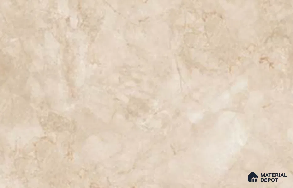 Marble Look Wall & Floor TL 10954 Fossil Caramel 6 ft x 4 ft Infinia Finish Large Formate Vitrified Tile - 9 mm | 3 Random Design | Suitable For Living Room, Bedroom, Kitchen, Office & Dining | Adhesive and Spacers Must be Used During Installation
