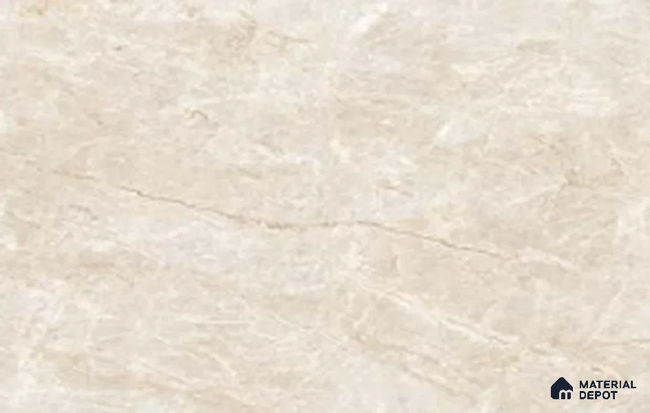 Marble Look Wall & Floor TL 10958 Taj Mahal 6 ft x 4 ft Infinia Finish Large Formate Vitrified Tile - 9 mm | 3 Random Design | Suitable For Living Room, Bedroom, Kitchen, Office & Dining | Adhesive and Spacers Must be Used During Installation