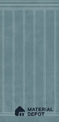 Patterned Wall Tile TL 10983 D | Arebic Aqua Liner Decor | 4 ft x 2 ft Crits Micro Carving Matte Finish Porcelain Tile - 9 mm | Suitable for Living Room, Bedroom, Dining & Bathroom | 3 mm Spacer Required