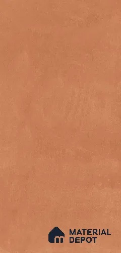Cement Wall & Floor Tile TL 10984 Copper Orange 4 ft x 2 ft Matte Finish Porcelain Tile - 9 mm | 4 Random Design | Suitable For Living Room, Hall, Bedroom