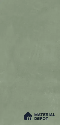 Cement Wall & Floor Tile TL 10985 Sage Green 4 ft x 2 ft Matte Finish Porcelain Tile - 9 mm | 4 Random Design | Suitable For Living Room, Hall, Bedroom