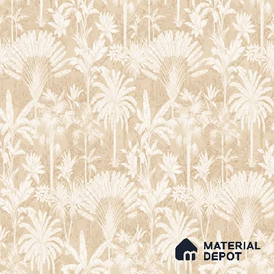 Wall Tile TL 10987 B | Cendra Ivory Tree Decor 1 | 4 ft x 2 ft Crits Micro Carving Matte Finish Porcelain Tile - 9 mm | Suitable for Bathroom, Accent/Feature Wall, Foyer | 3 mm Spacer Required