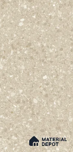 Terrazzo Wall & Floor Tile TL 10994 G | Royal Tera Natural | 4 ft x 2 ft Crits Micro Matte Finish Porcelain Tile - 9 mm | 4 Random Design | Suitable for Living Room, Bedroom, Dining & Bathroom | 3 mm Spacer Required