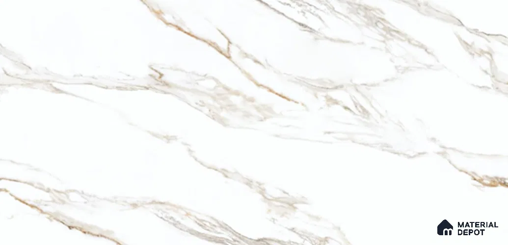 Marble Wall & Floor Tile TL 11002 Multi Colour 4 ft x 2 ft Matte Finish Vitrified Tile - 9 mm | 6 Random Designs | Suitable For Living Room, Bedroom, Kitchen