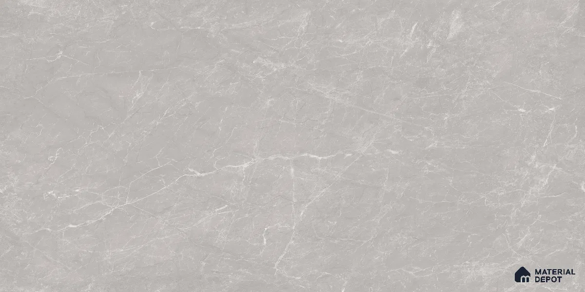 Marble Wall & Floor Tile TL 11004 C Grey 4 ft x 2 ft Matte Finish Vitrified Tile - 9 mm | 6 Random Designs | Suitable For Living Room, Bedroom, Kitchen