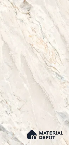 Marble Wall & Floor Tile TL 11011 Cream 4 ft x 2 ft Matte Carving Finish Vitrified Tile - 9 mm | 6 Random Designs | Suitable For Living Room, Bedroom, Kitchen