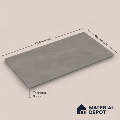 Stone Tile TL 11025 F | 4 ft x 2 ft Craving Matte Finish Vitrified Tile - 9 mm