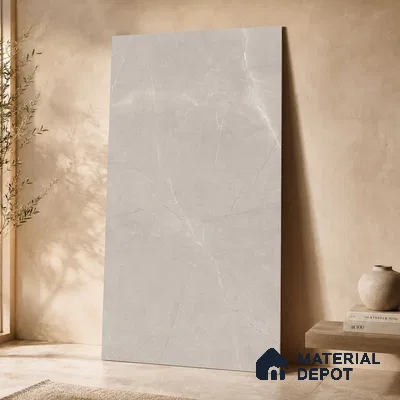 Marble Wall & Floor Tile TL 11033 Sierra Veil | 4 ft x 2 ft Carving Finish Vitrified Tile - 9 mm | 6 Random Design | Suitable For Living Room, Bedroom, Bathroom