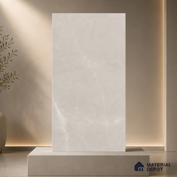 Marble Wall & Floor Tile TL 11033 Sierra Veil | 4 ft x 2 ft Carving Finish Vitrified Tile - 9 mm | 6 Random Design | Suitable For Living Room, Bedroom, Bathroom