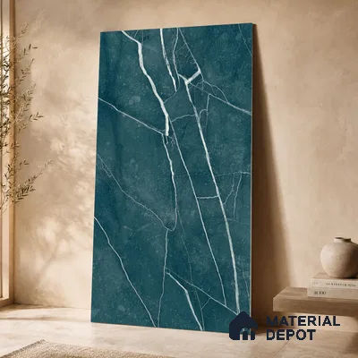 Marble Wall & Floor Tile TL 11040 Baltic Strata | 4 ft x 2 ft High Glossy Finish Vitrified Tile - 9 mm | 4 Random Design | Suitable For Living Room, Bedroom, Bathroom