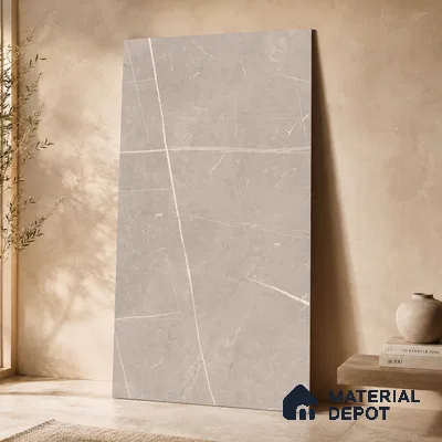 Marble Floor & Wall Tile TL 11052 Sahara Trace | 4 ft x 2 ft Carving Finish Vitrified Tile - 9 mm | 6 Random Design | Suitable For Living Room, Bedroom, Bathroom