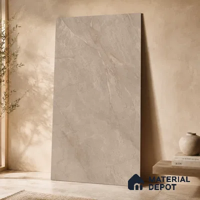 Marble Floor & Wall Tile TL 11063 Sierra Drift | 4 ft x 2 ft Carving Finish Vitrified Tile - 9 mm | 4 Random Design | Suitable For Living Room, Bedroom, Bathroom