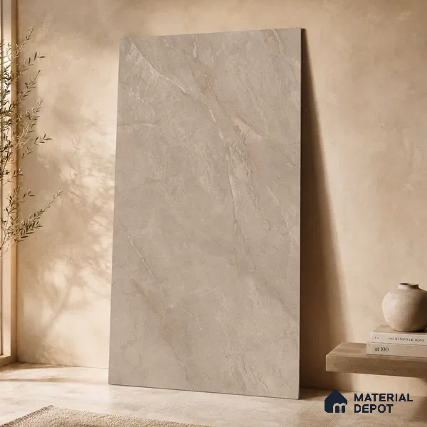 Marble Floor & Wall Tile TL 11063 Sierra Drift | 4 ft x 2 ft Carving Finish Vitrified Tile - 9 mm | 4 Random Design | Suitable For Living Room, Bedroom, Bathroom