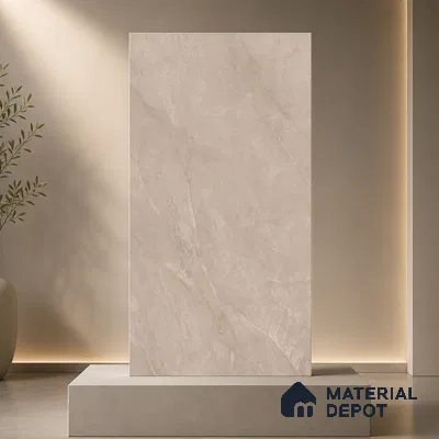Marble Floor & Wall Tile TL 11063 Sierra Drift | 4 ft x 2 ft Carving Finish Vitrified Tile - 9 mm | 4 Random Design | Suitable For Living Room, Bedroom, Bathroom