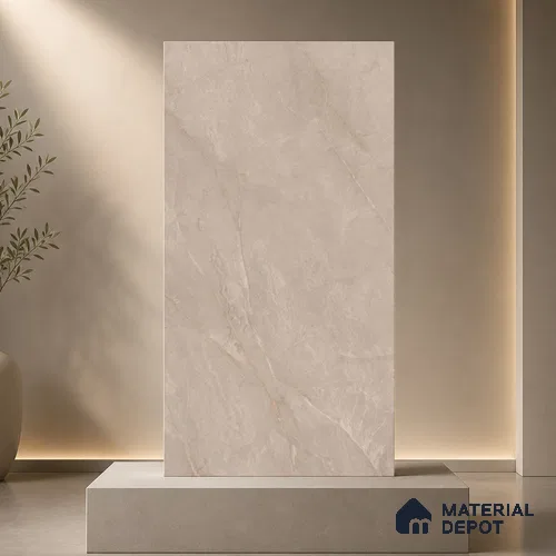 Marble Floor & Wall Tile TL 11063 Sierra Drift | 4 ft x 2 ft Carving Finish Vitrified Tile - 9 mm | 4 Random Design | Suitable For Living Room, Bedroom, Bathroom