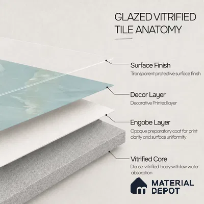 Marble Floor & Wall Tile TL 11071 Celeste Onyx | 4 ft x 2 ft Glossy Finish Vitrified Tile - 9 mm | 6 Random Design | Suitable For Living Room, Bedroom, Bathroom
