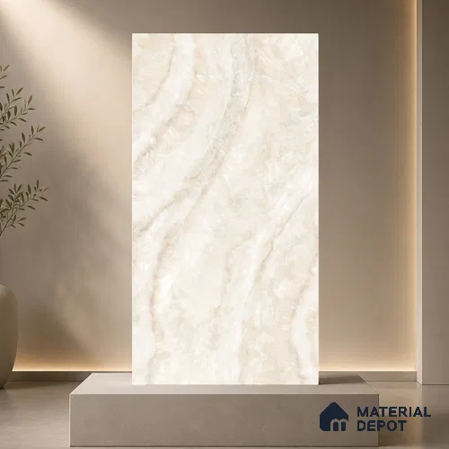 Marble Tile TL 11074 | 4 ft x 2 ft Glossy Finish Vitrified Tile - 9 mm
