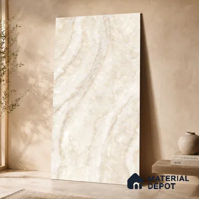 Marble Tile TL 11074 | 4 ft x 2 ft Glossy Finish Vitrified Tile - 9 mm